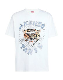 【送料無料】 ケンゾー メンズ Tシャツ トップス T-shirt White