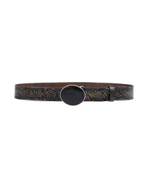 【送料無料】 ゴールデングース メンズ ベルト アクセサリー Leather belt Black