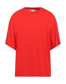 【送料無料】 ドリス・ヴァン・ノッテン メンズ Tシャツ トップス Basic T-shirt Tomato red