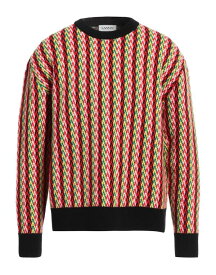 【送料無料】 ランバン メンズ ニット・セーター アウター Sweater Red