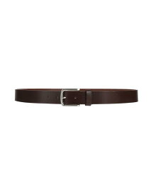 【送料無料】 ゲス メンズ ベルト アクセサリー Leather belt Dark brown