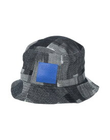 【送料無料】 マルセロバーロン メンズ 帽子 アクセサリー Hat Steel grey