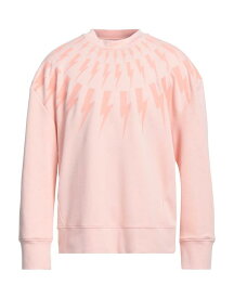 【送料無料】 ニールバレット メンズ パーカー・スウェット アウター Sweatshirt Pink