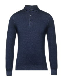【送料無料】 グランサッソ メンズ ニット・セーター アウター Sweater Midnight blue