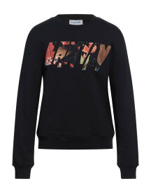 【送料無料】 ランバン メンズ パーカー・スウェット アウター Sweatshirt Black