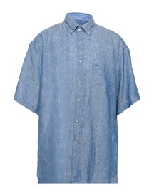 【送料無料】 ポールアンドシャーク メンズ シャツ リネンシャツ トップス Linen shirt Blue