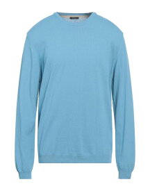 【送料無料】 バーバティー メンズ ニット・セーター アウター Sweater Pastel blue