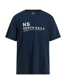 【送料無料】 ノースセール メンズ Tシャツ トップス T-shirt Navy blue
