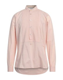 【送料無料】 イレブンティ メンズ シャツ トップス Solid color shirt Light pink