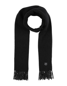 【送料無料】 メゾンキツネ メンズ マフラー・ストール・スカーフ アクセサリー Scarves and foulards Black