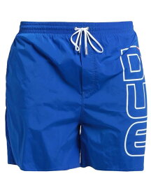 【送料無料】 ディースクエアード メンズ ハーフパンツ・ショーツ 水着 Swim shorts Blue