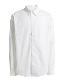 【送料無料】 フレーム メンズ シャツ トップス Solid color shirt White