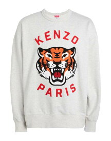 【送料無料】 ケンゾー メンズ パーカー・スウェット アウター Sweatshirt Grey