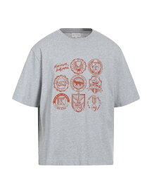 【送料無料】 メゾンキツネ メンズ Tシャツ トップス T-shirt Grey