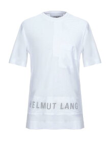 【送料無料】 ヘルムート ラング メンズ Tシャツ トップス T-shirt White