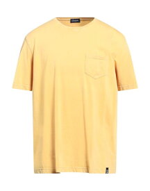 【送料無料】 ドルモア メンズ Tシャツ トップス Basic T-shirt Mustard