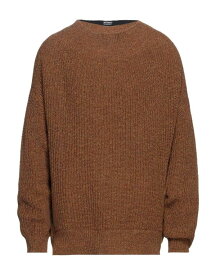 【送料無料】 ラフ・シモンズ メンズ ニット・セーター アウター Sweater Brown