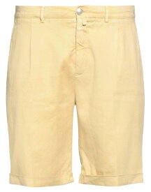 【送料無料】 ヤコブ コーエン メンズ ハーフパンツ・ショーツ ボトムス Shorts & Bermuda Mustard