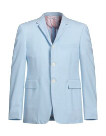 【送料無料】 トムブラウン メンズ ジャケット・ブルゾン ブレザー アウター Blazer Sky blue