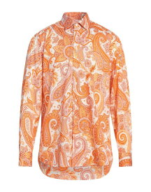 【送料無料】 エトロ メンズ シャツ トップス Patterned shirt Orange