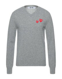 【送料無料】 コム・デ・ギャルソン メンズ ニット・セーター アウター Sweater Grey