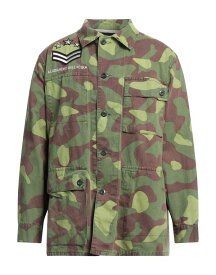 【送料無料】 アレッサンドロ デラクア メンズ シャツ トップス Jacket Military green