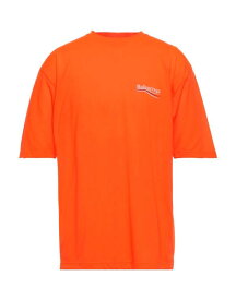 【送料無料】 バレンシアガ メンズ Tシャツ トップス T-shirt Orange