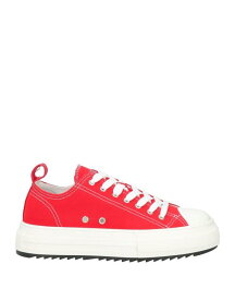 【送料無料】 ディースクエアード メンズ スニーカー シューズ Sneakers Red