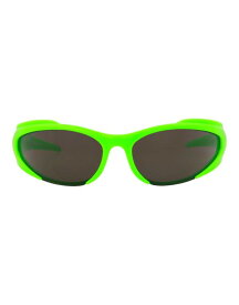 【送料無料】 バレンシアガ メンズ サングラス・アイウェア アクセサリー Sunglasses Green
