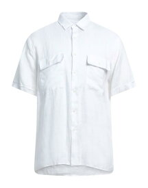 【送料無料】 リュー・ジョー メンズ シャツ トップス Linen shirt White