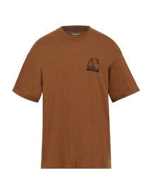 【送料無料】 カーハート メンズ Tシャツ トップス T-shirt Camel