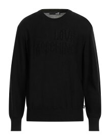 【送料無料】 ラブ モスキーノ メンズ ニット・セーター アウター Sweater Black