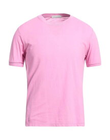 【送料無料】 ロッソピューロ メンズ Tシャツ トップス Basic T-shirt Pink