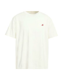 【送料無料】 オートリ― メンズ Tシャツ トップス Basic T-shirt Off white
