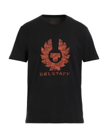 【送料無料】 ベルスタッフ メンズ Tシャツ トップス T-shirt Black