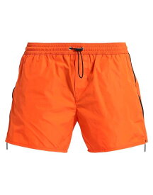 【送料無料】 ディースクエアード メンズ ハーフパンツ・ショーツ 水着 Swim shorts Orange