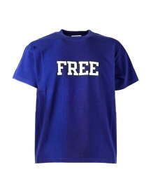 【送料無料】 バレンシアガ メンズ Tシャツ トップス T-shirt Blue