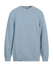 【送料無料】 フェデーリ メンズ ニット・セーター アウター Sweater Sky blue