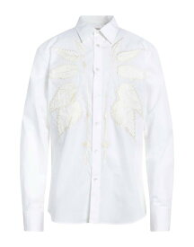 【送料無料】 アレキサンダー・マックイーン メンズ シャツ トップス Patterned shirt White