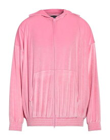 【送料無料】 バレンシアガ メンズ パーカー・スウェット フーディー アウター Hooded sweatshirt Pink
