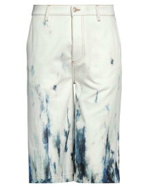 【送料無料】 アレキサンダー・マックイーン メンズ ハーフパンツ・ショーツ ボトムス Shorts & Bermuda Off white