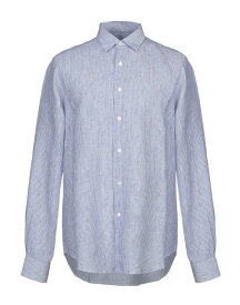 【送料無料】 ロエベ メンズ シャツ リネンシャツ トップス Linen shirt Blue