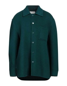 【送料無料】 ランバン メンズ シャツ トップス Solid color shirt Emerald green