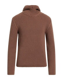 【送料無料】 ランバン メンズ ニット・セーター アウター Turtleneck Brown