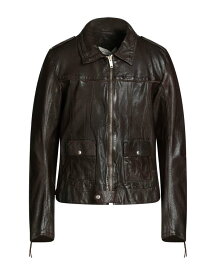 【送料無料】 ゴールデングース メンズ ジャケット・ブルゾン アウター Jacket Dark brown