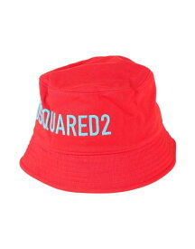 【送料無料】 ディースクエアード メンズ 帽子 アクセサリー Hat Red