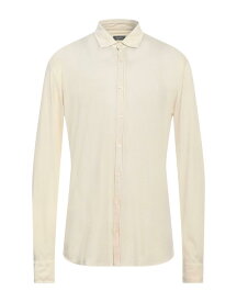 【送料無料】 ロッソピューロ メンズ シャツ トップス Solid color shirt Beige