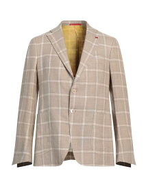 【送料無料】 イザイア メンズ ジャケット・ブルゾン ブレザー アウター Blazer Beige