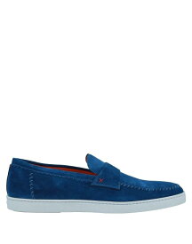 【送料無料】 サントーニ メンズ スリッポン・ローファー シューズ Loafers Blue