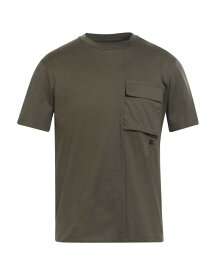 【送料無料】 プレミアム・ムード・デニム・スーペリア メンズ Tシャツ トップス Basic T-shirt Military green
